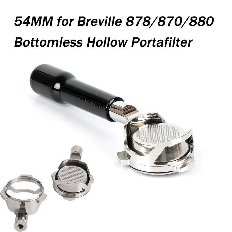 Breville Espresso Bes870 - Portafiltro hueco sin fondo para máquina