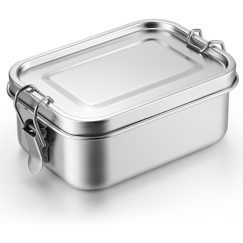 Meal Prep Ideas - Recipientes de Acero Inoxidable para Almacenamiento