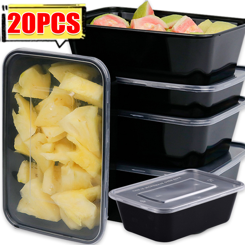 Meal Prep Ideas - Contenedores de almacenamiento de alimentos 10/20x