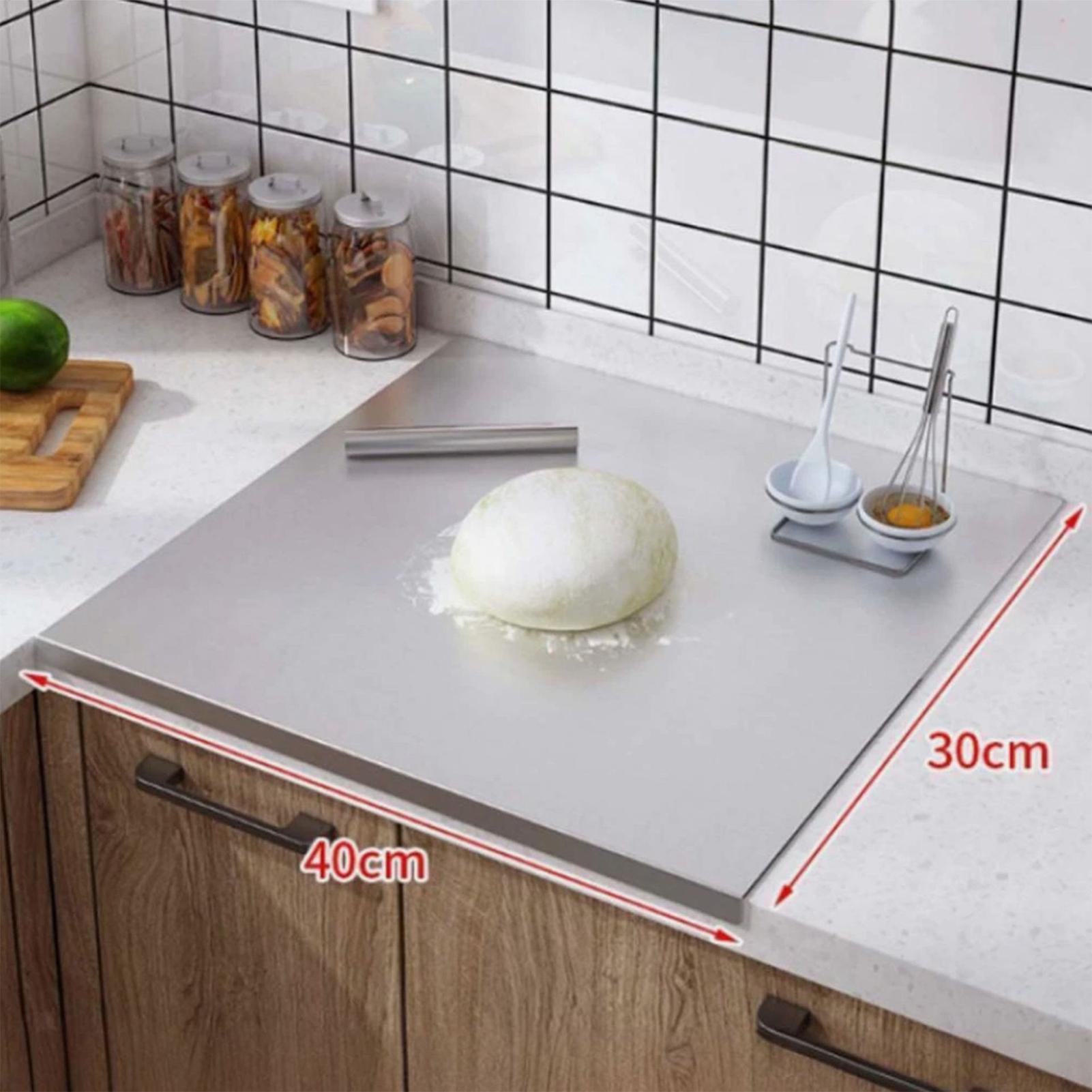 Meal Prep Cutting - Tabla de Cortar de Acero Inoxidable