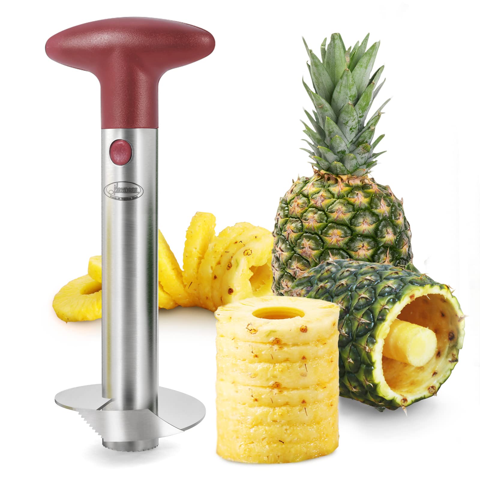Pineapple Corer Slicer - Cortador y Descorazonador de Piña de