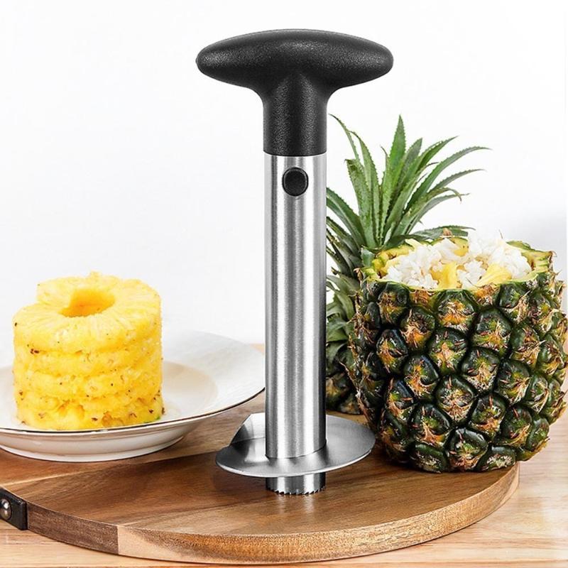 Pineapple Corer Slicer - Cortador de piña de acero inoxidable