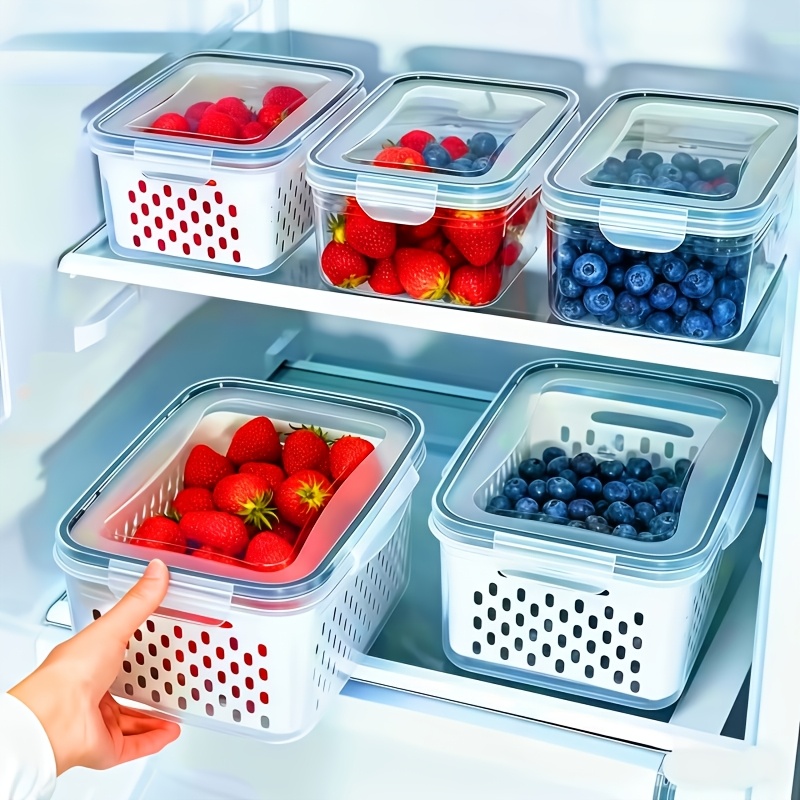 Meal Prep Ideas - Juego de 4 Recipientes Herméticos para