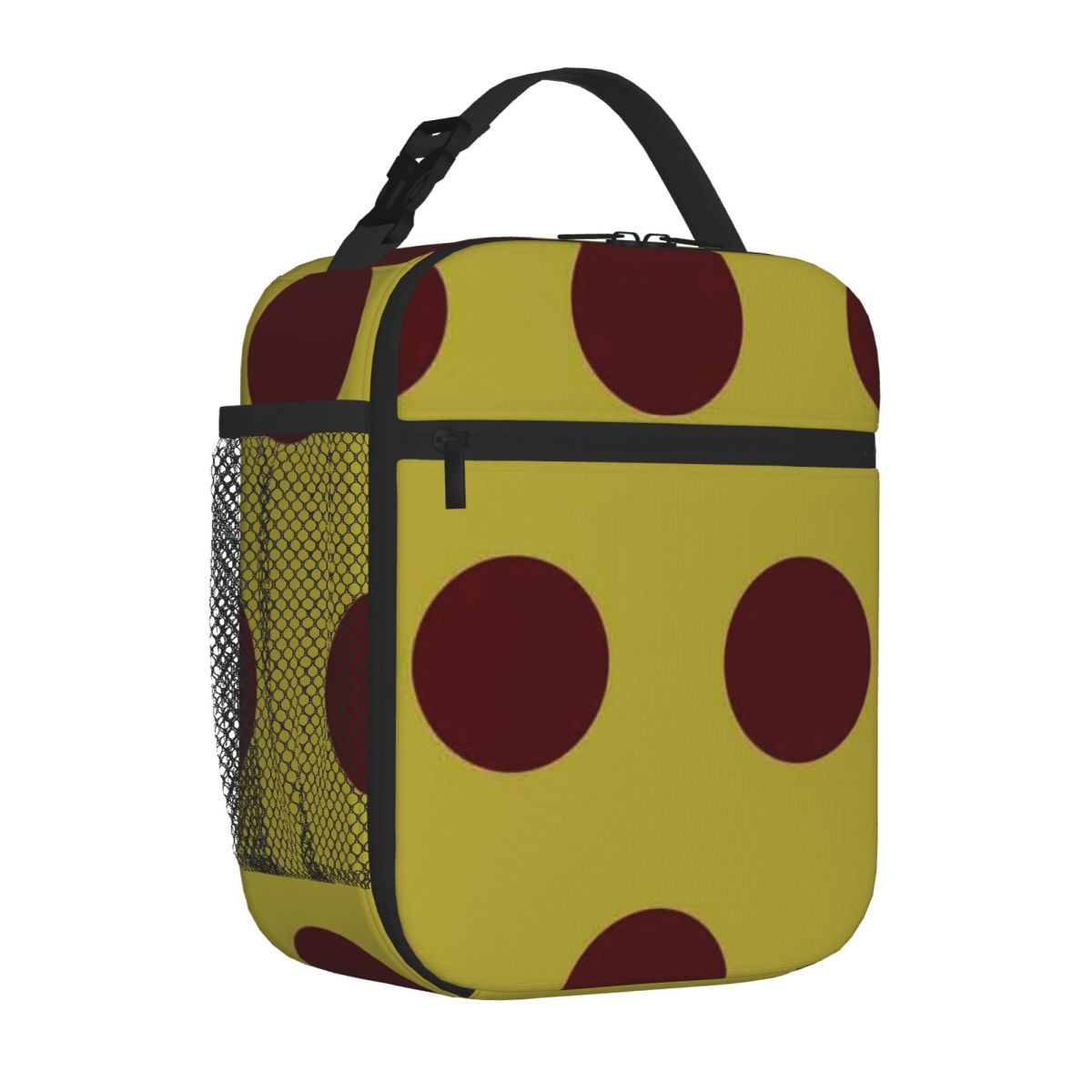 Meal Prep Yellow - Bolsa de almuerzo grande con estampado