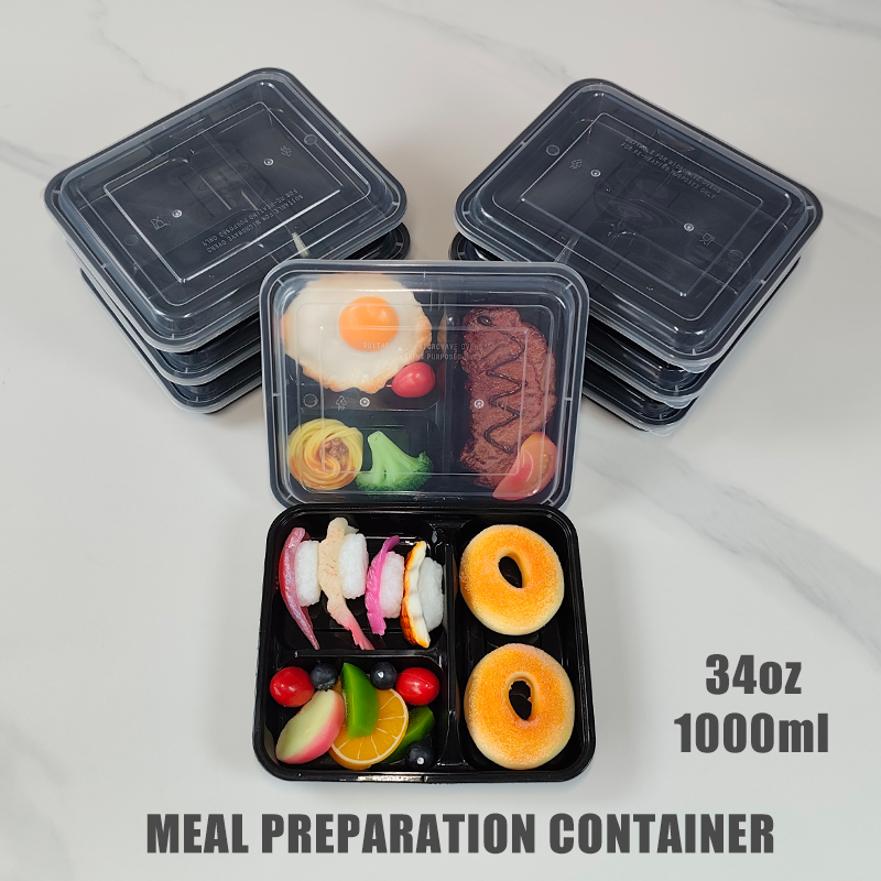 Meal Prep Ideas - Contenedores para preparar comidas de 3