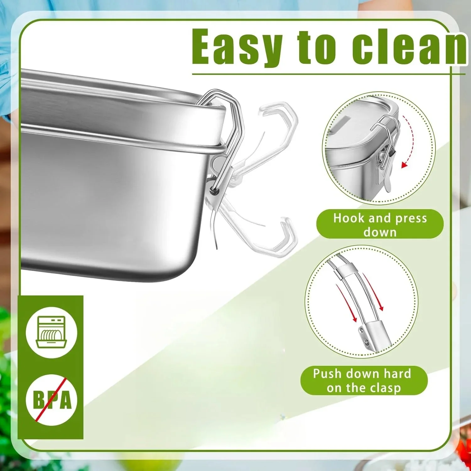 Fiambrera de acero inoxidable  - Meal Prep Ideas reseña y precio