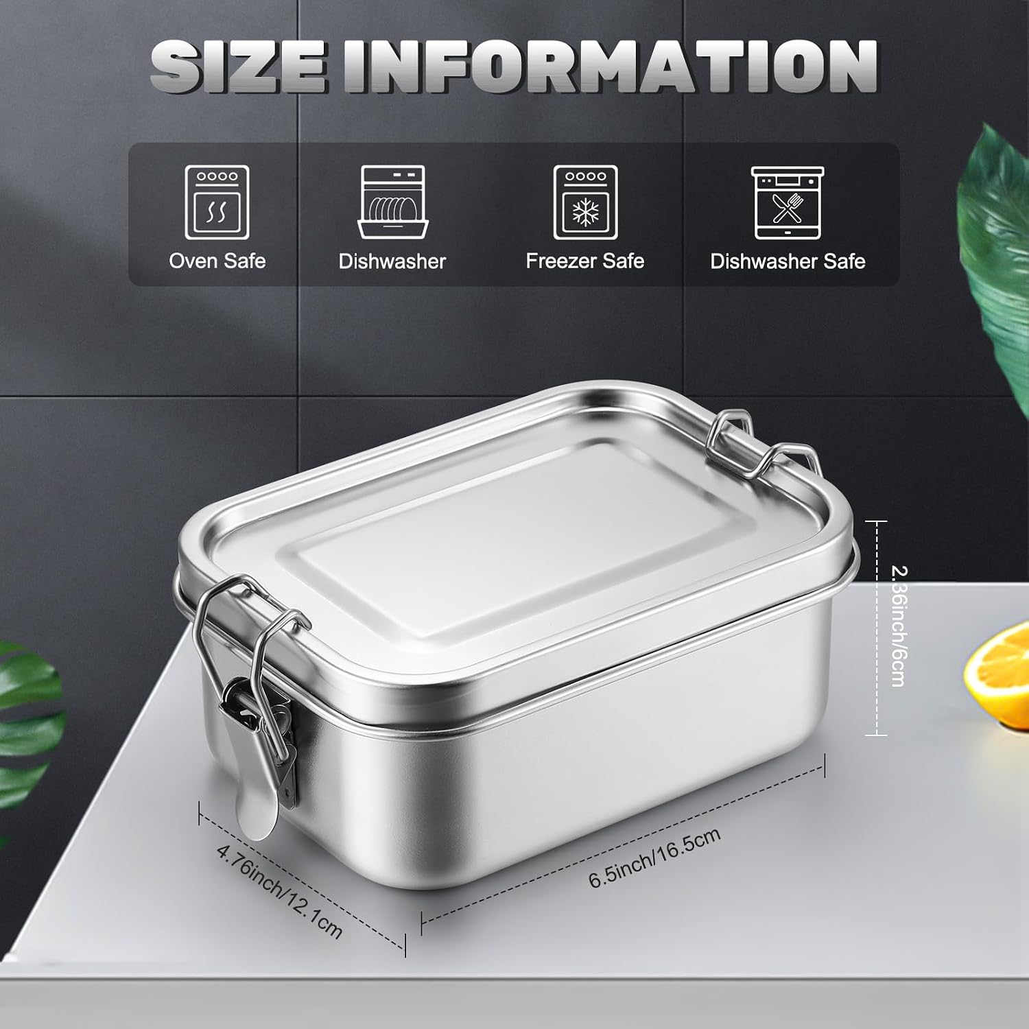 Recipientes de Acero Inoxidabl - Meal Prep Ideas reseña y precio