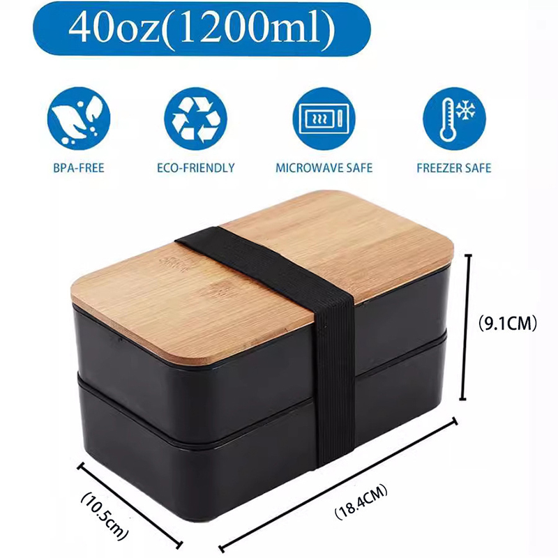 Caja Bento apilable con utensi - Meal Prep Burrito reseña y precio