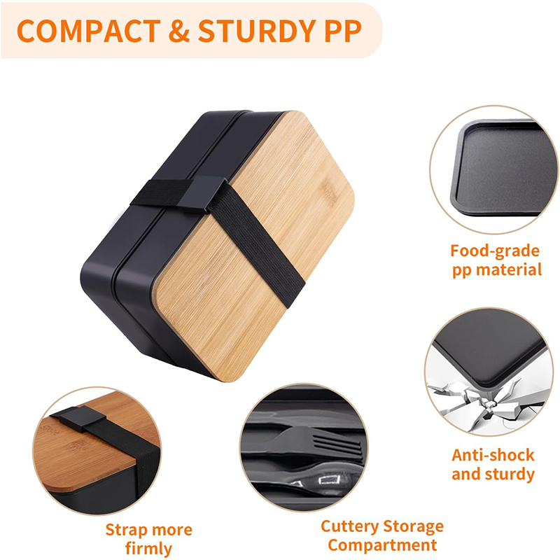 Caja Bento apilable con utensi - Meal Prep Burrito reseña y precio