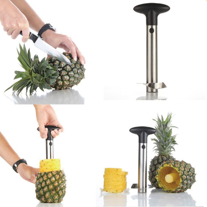 Pelador de piña fácil de usar  - Pineapple Corer Slicer reseña y precio