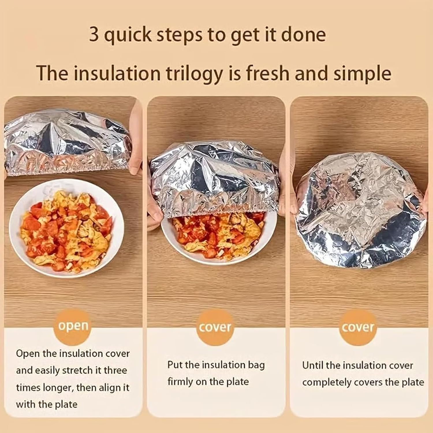 Cubiertas Reutilizables de Pap - Meal Preparation reseña y precio