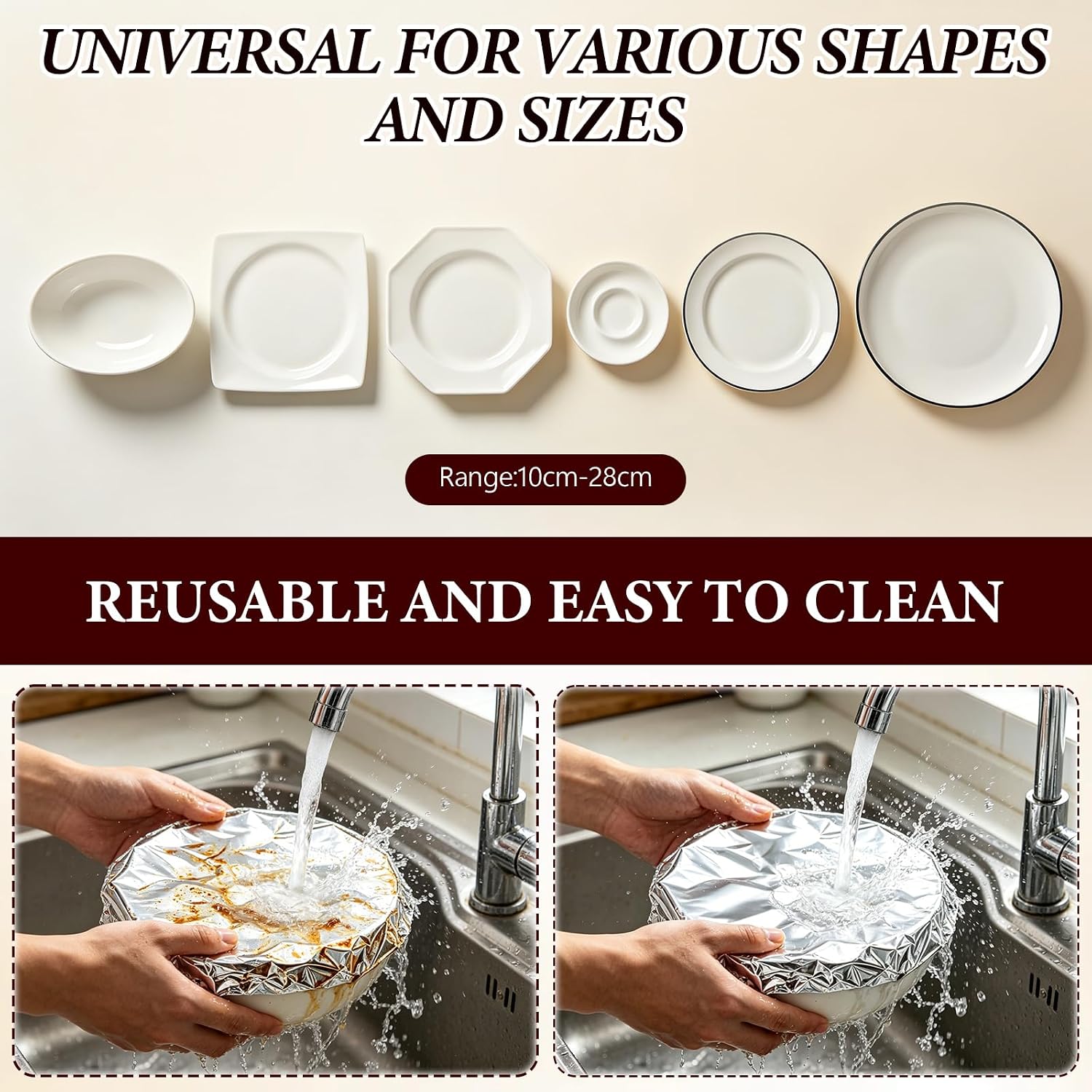 Cubiertas Reutilizables de Pap - Meal Preparation reseña y precio