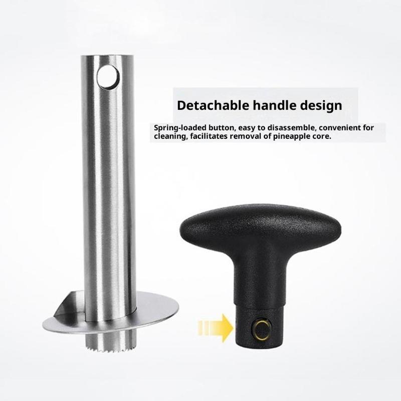 【CC】Cortador de piña de acero  - Pineapple Corer Slicer reseña y precio