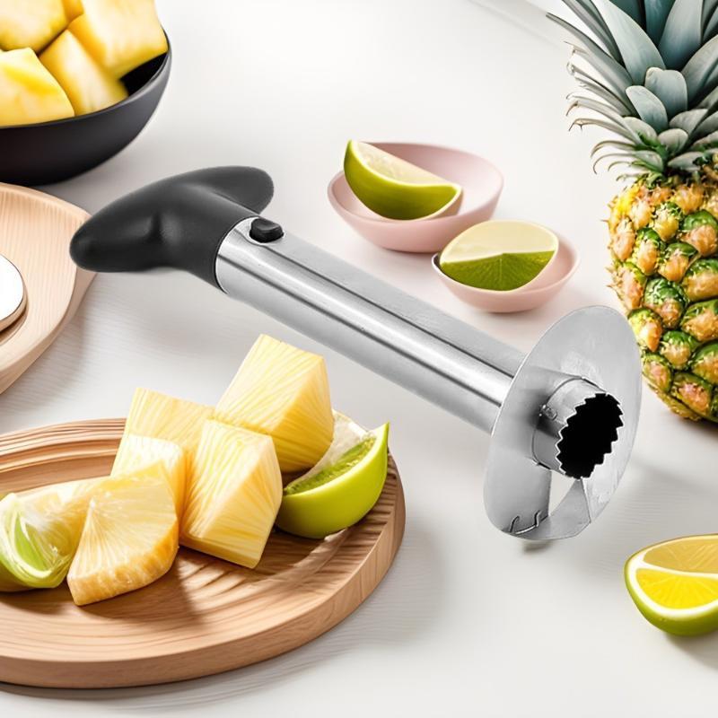 【CC】Cortador de piña de acero  - Pineapple Corer Slicer reseña y precio