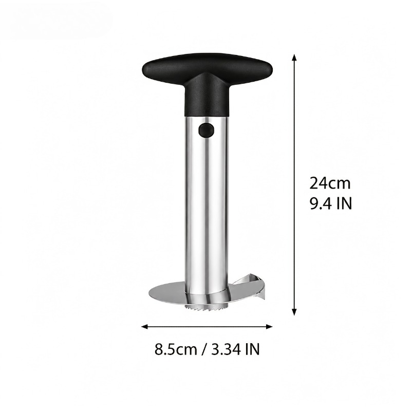 Cortador de piña manual de ace - Pineapple Corer Slicer reseña y precio