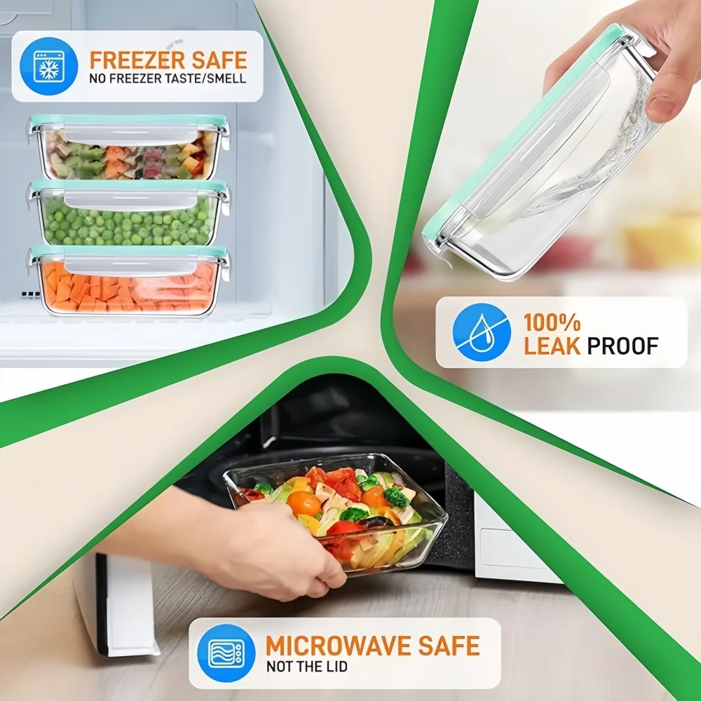 Lonchera de Vidrio Libre de BP - Meal Prep Burrito reseña y precio