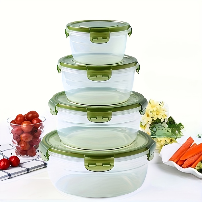 4 Recipientes de Plástico para - Meal Preparation reseña y precio