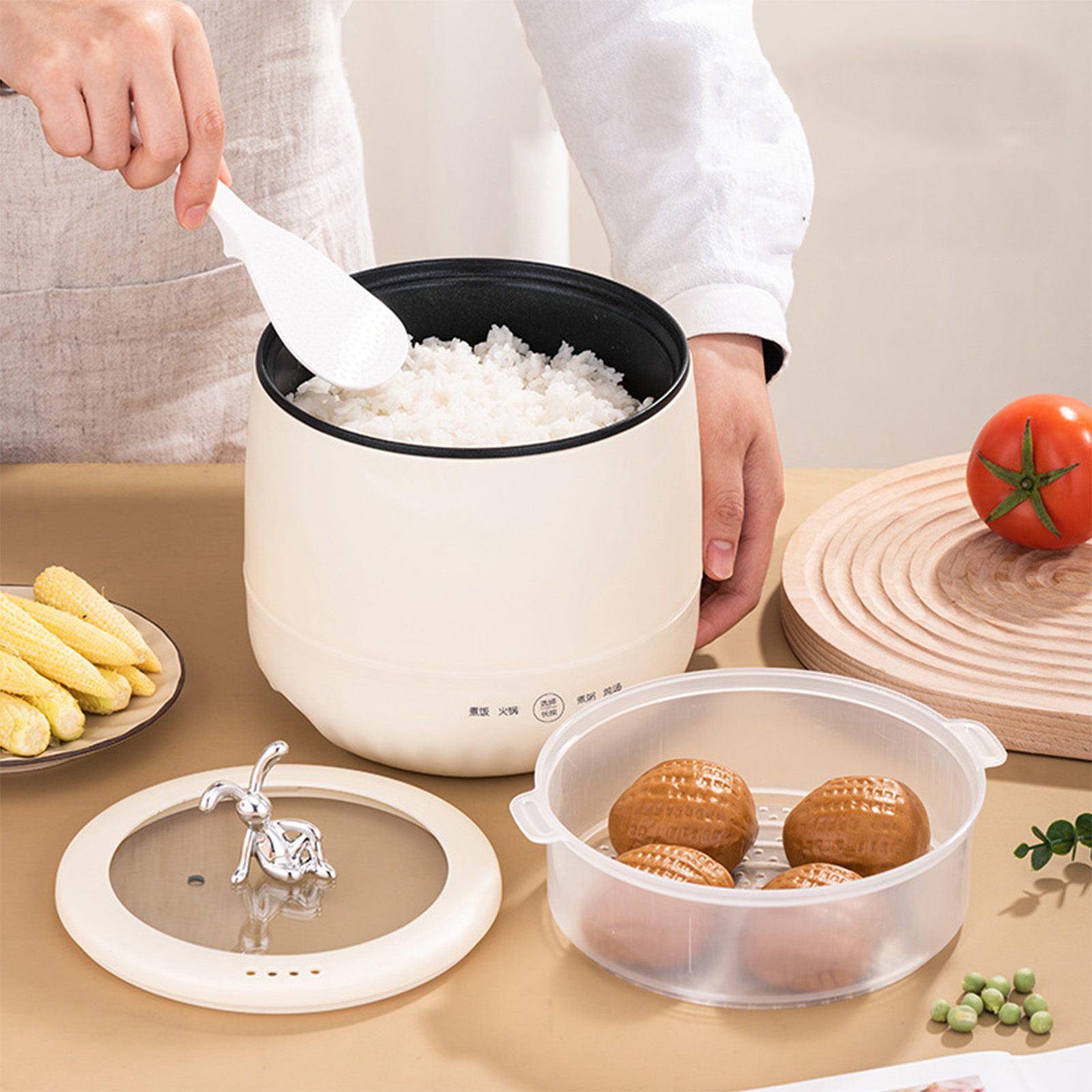 Mini olla arrocera eléctrica i - Meal Prep Healthy reseña y precio