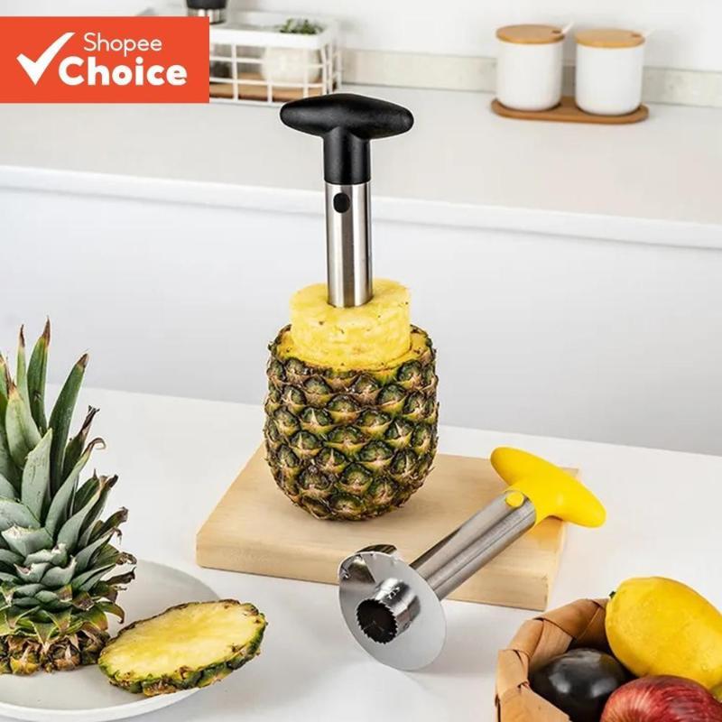 Cortador de piña de acero inox - Pineapple Corer Slicer reseña y precio