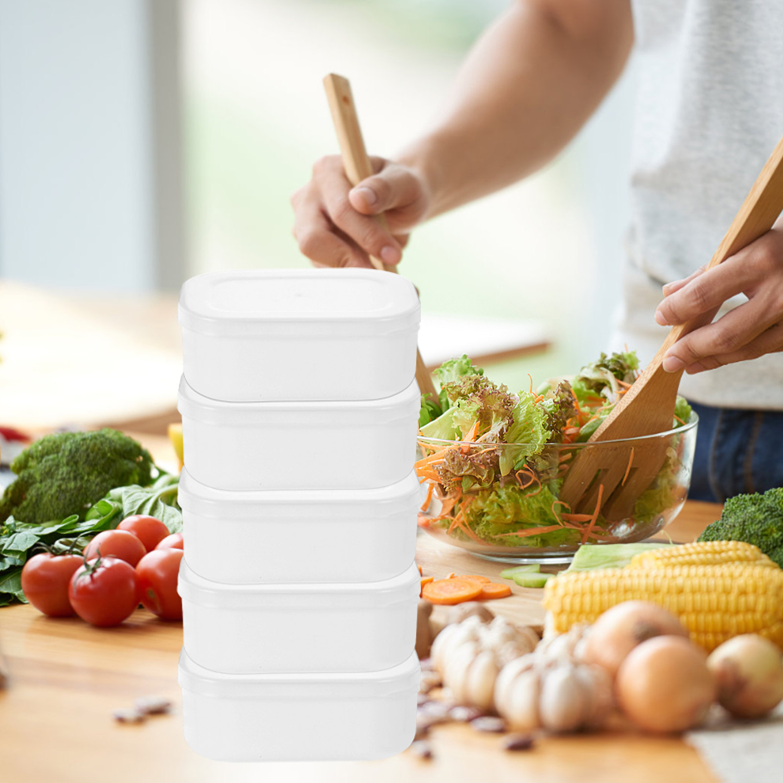 Cajas de almacenamiento de por - Meal Prep Healthy reseña y precio