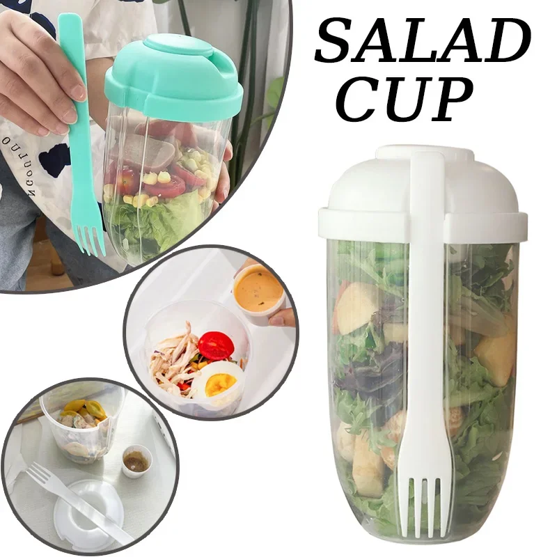 Tazón Portátil para Ensaladas  - Meal Prep Healthy reseña y precio