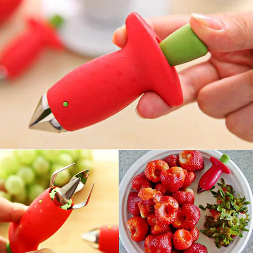 Descascarador de fresas, corta - Pineapple Corer Slicer reseña y precio