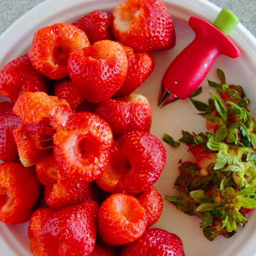 Descascarador de fresas, corta - Pineapple Corer Slicer reseña y precio