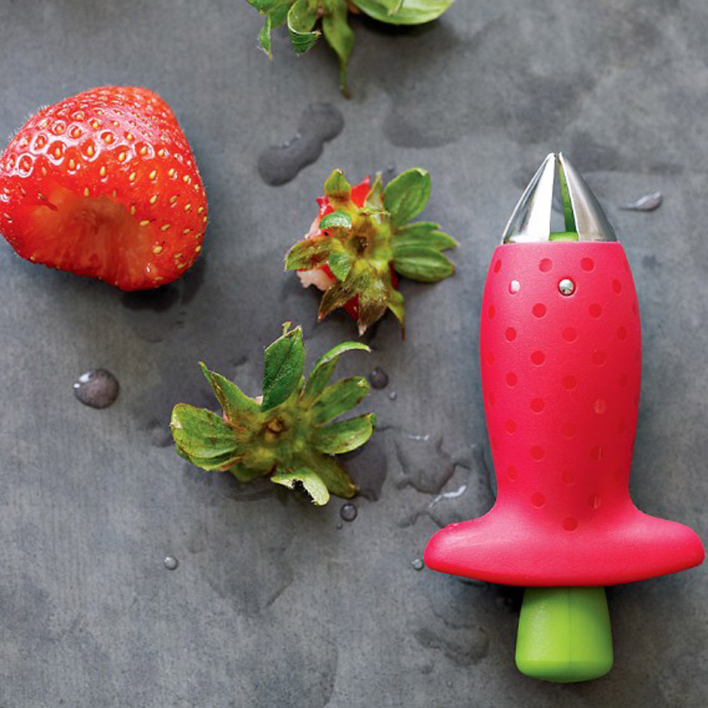 Descascarador de fresas, corta - Pineapple Corer Slicer reseña y precio