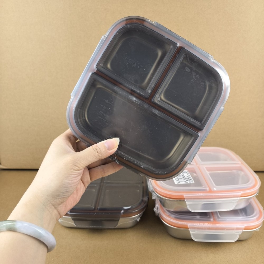 Lonchera Rectangular de Acero  - Meal Prep Healthy reseña y precio