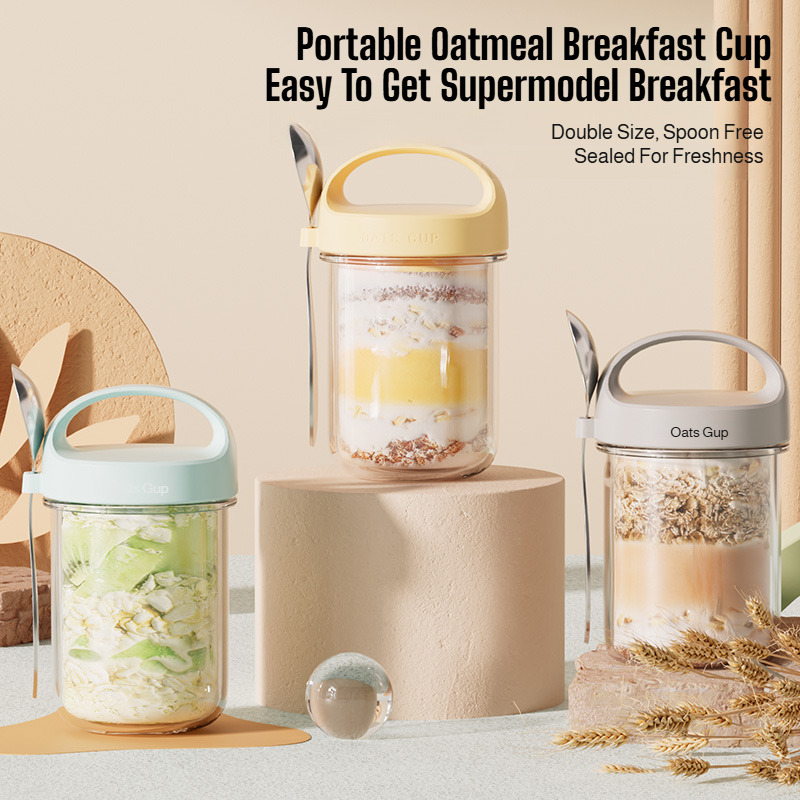 Taza Portátil para Desayuno, C - Meal Prep Healthy reseña y precio