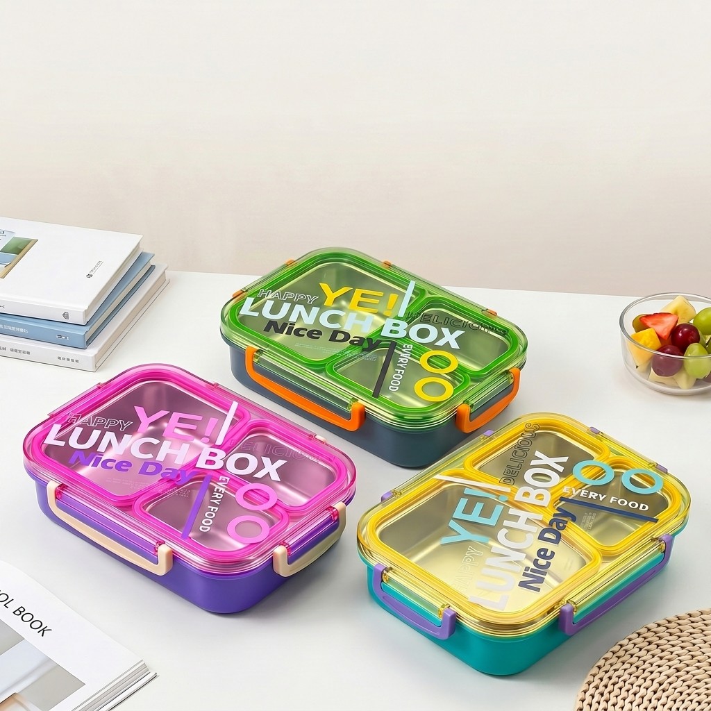 Lonchera Bento de Acero Inoxid - Meal Prep Ideas reseña y precio